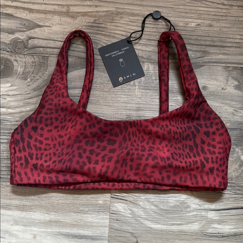 Skatie Mya Top Mai Tai Print XS NWT